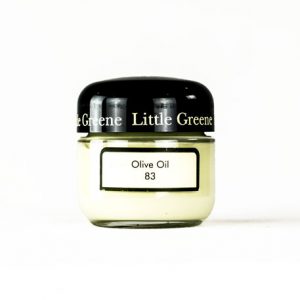 Little Greene Wandfarbe Tester Olive Oil 83 Hellgrün Grün