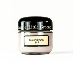 Little Greene Wandfarbe Tester Perennial Grey 245 Farbe Grau Taupe