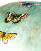 Designers Guild Kissen Issoria Jade Mint Türkis Schmetterlinge Samt Bunt Dekokissen