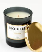 Nobilis Duftkerze Tubereuse Imperiale Moschus & Sandelholz Kerze Duft Candle Schwarz Gold