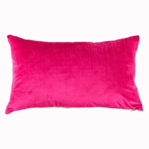 Designers Guild Kissen Trentino Magenta Pink Samt Rechteck Pink Cushion