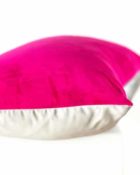 Designers Guild Kissen Trentino Magenta Pink Dekokissen Pink Samt Deko Cushion