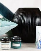 Deko Set “SEA Lover“ Wandfarbe Vase Duftkerze Kissen Dekoration