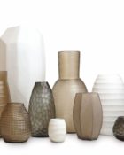 Guaxs Vasen Teelichthalter Indigo Smokegrey Design Vasen hochwertige Unikate