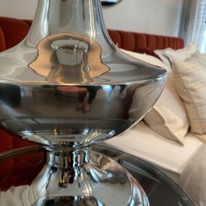 Richmond Interiors Leuchte Hawaii Beleuchtung moderne Lampe Chrom silber schwarz
