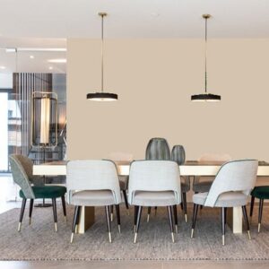 Little Greene Wandfarbe Mushroom 142 Wandanstrich Taupe Wandfarbe beige Wandfarbe Grau Braun