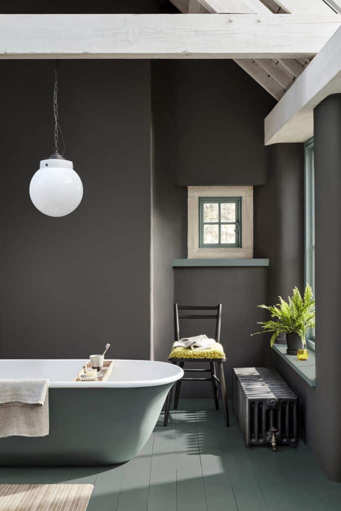 Little Greene Wandfarbe Vulcan 324