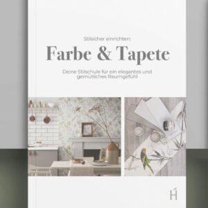 Raum optisch vergrößern Tapete Cover E-Book