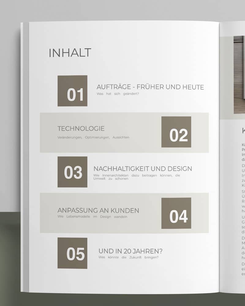 beruf Innenarchitekt e-book inhalt