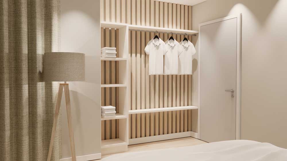 Garderobe-Schmal Kleine Wohnung einrichten Garderobe