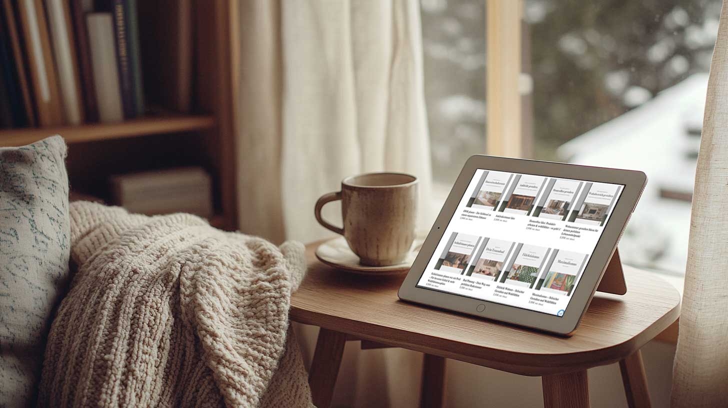 e-reader-s-books Raumkonzept erstellen lernen