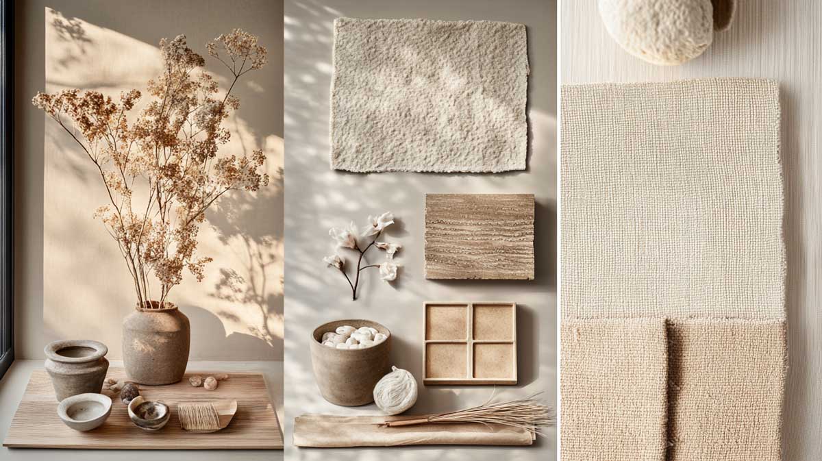 Boho STil collage