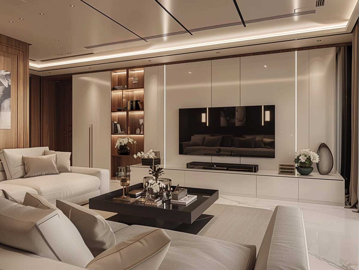 Lux-4 einrichten wohnung luxus wohnzimmer im penthouse wohnzimmer in beige
