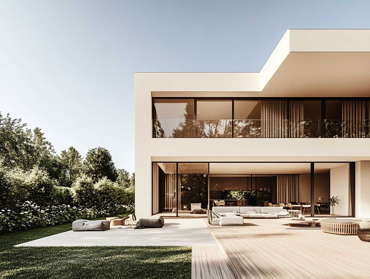moderne einrichtung haus außen modern