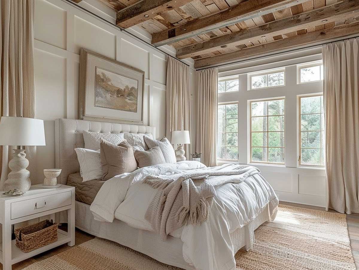 schlafzimmer landhausstil