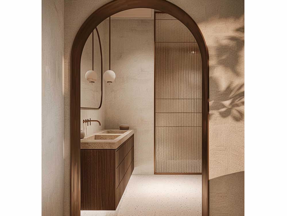 Bogen-3 Badezimmer Ideen Raumteiler Bogen