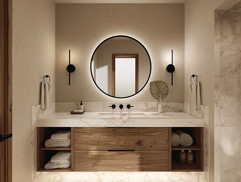 Marmor Badezimmer Ideen Marmor Waschtisch