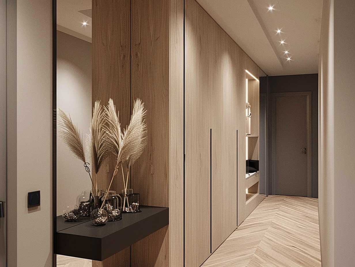 Einbaumöbel planen – luxuriöses Ankleidezimmer mit Glasfronten
